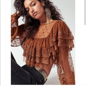 Free people Disco Ball top ❤️